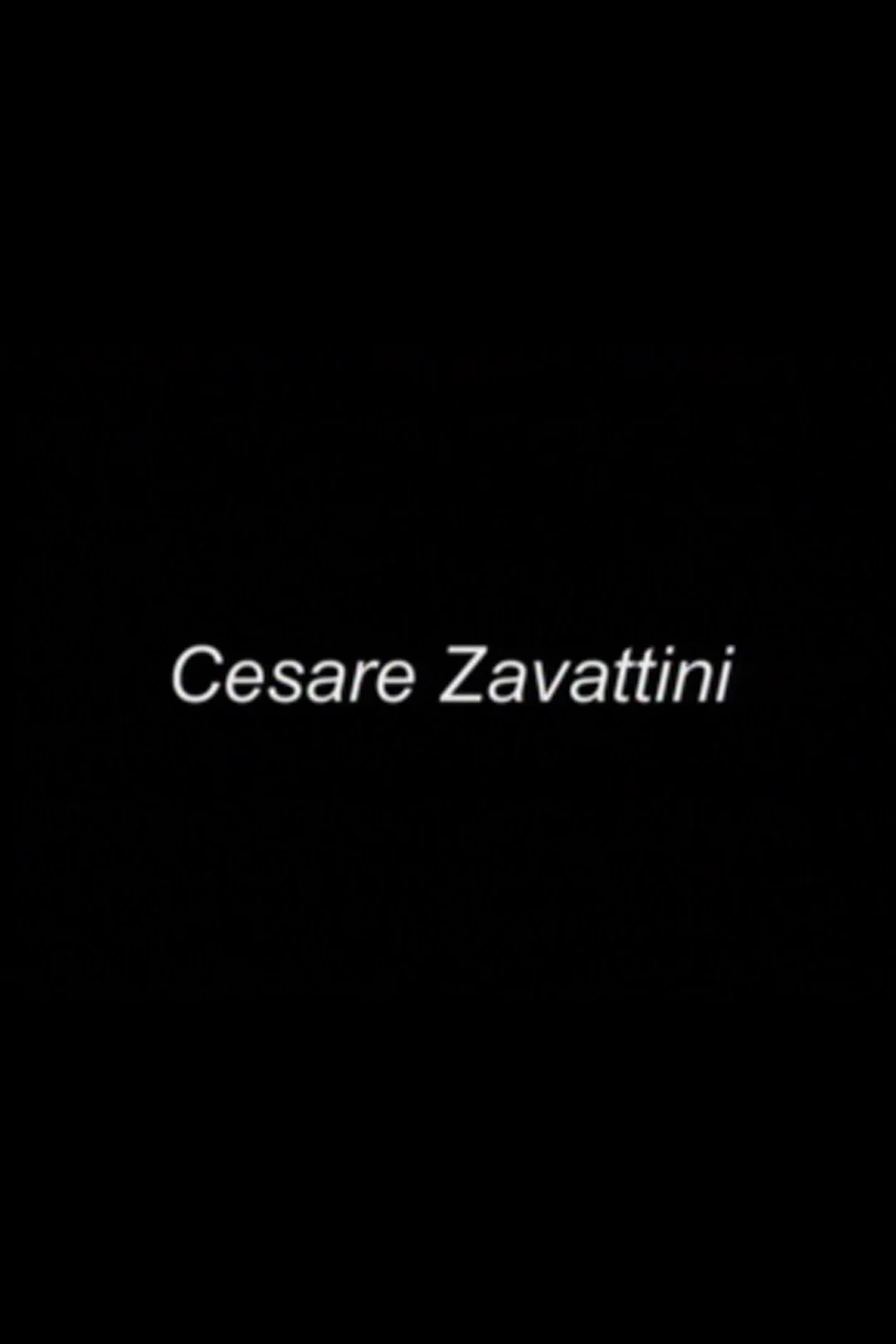 Cesare Zavattini